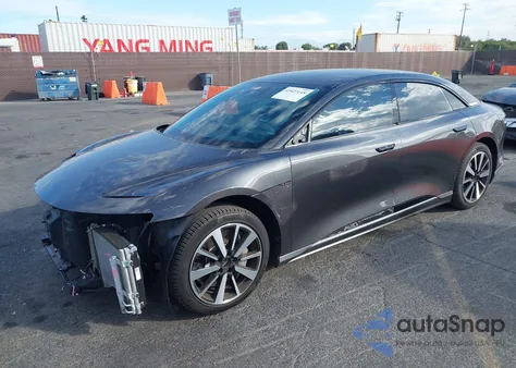 2023 Lucid Air Pure z USA, uszkodzony, nr VIN 50EA1PFA4PA006426
